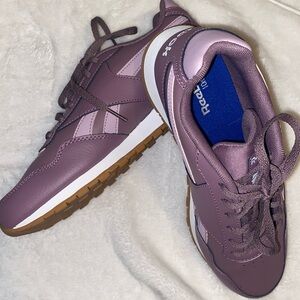 Reebok Classics Purple Sneakers